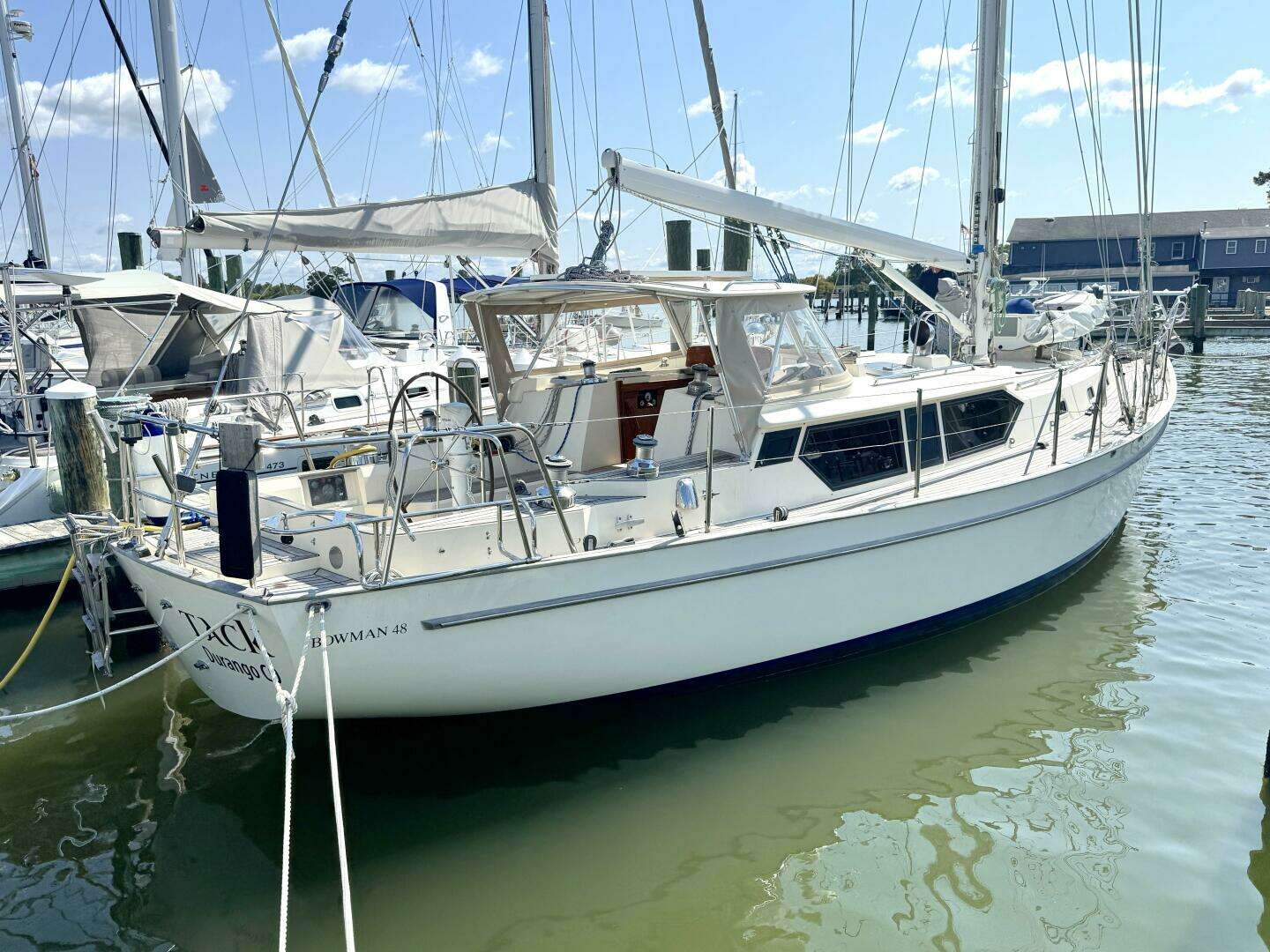 1999 Bowman 48 Aft Cockpit - Image 105