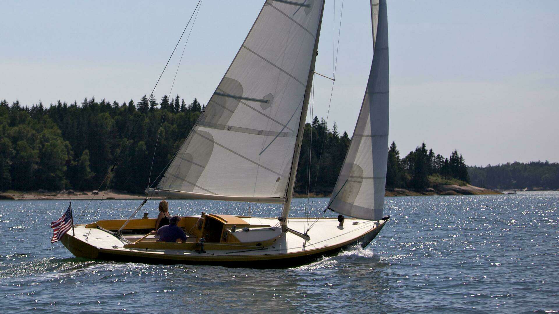 2002 Brooklin Boat Yard Stephens Waring Custom - Image 5