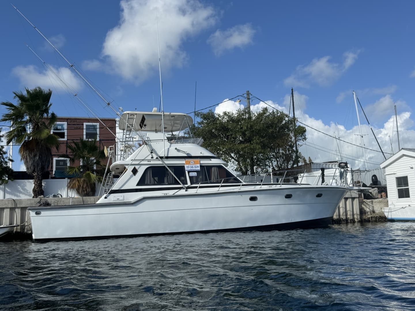 1989 Ricker 48 Convertible - Image 38