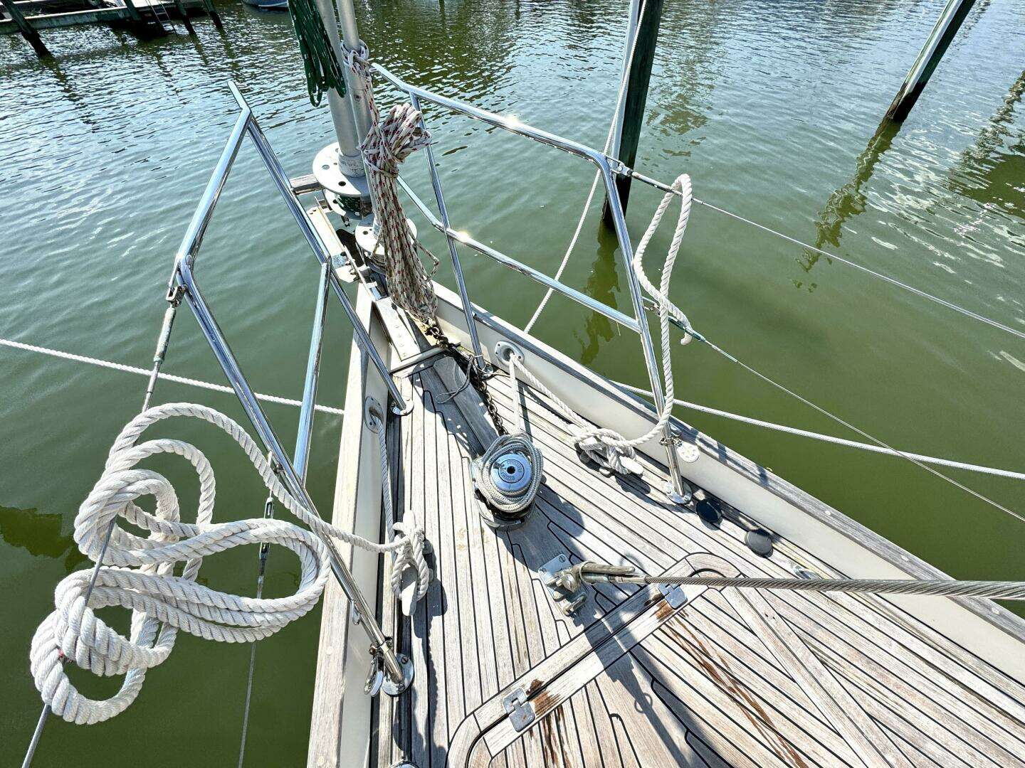 1999 Bowman 48 Aft Cockpit - Image 68