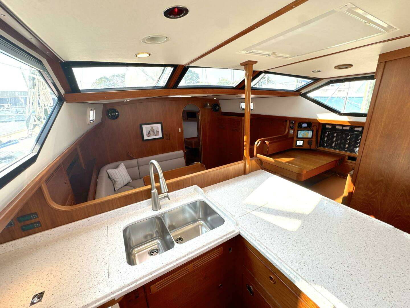 1999 Bowman 48 Aft Cockpit - Image 31