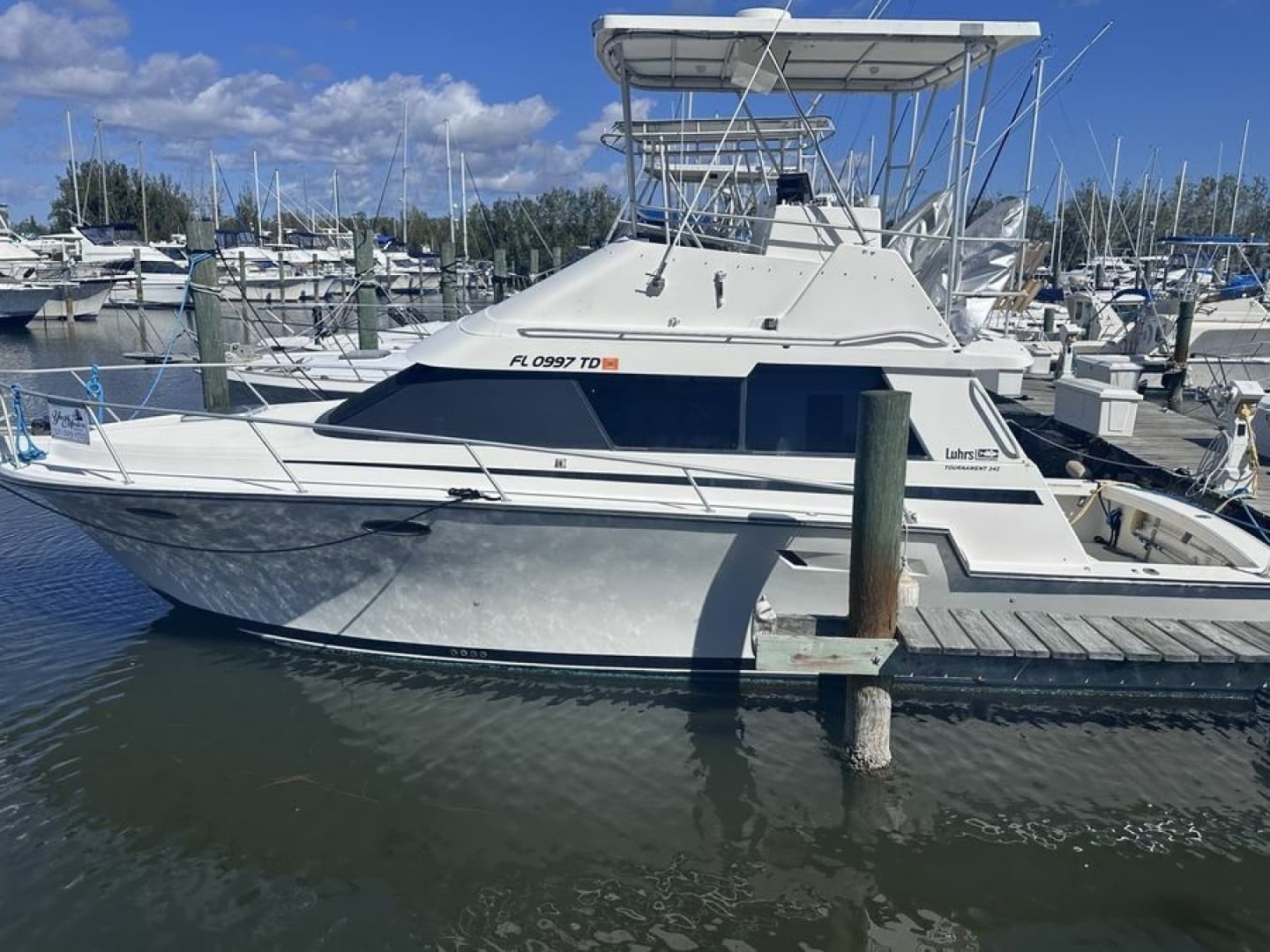 1990 Luhrs 342 - Image 2
