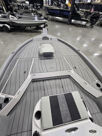 2025 Vexus ACX2210 boat interior with sleek seating and modern design.