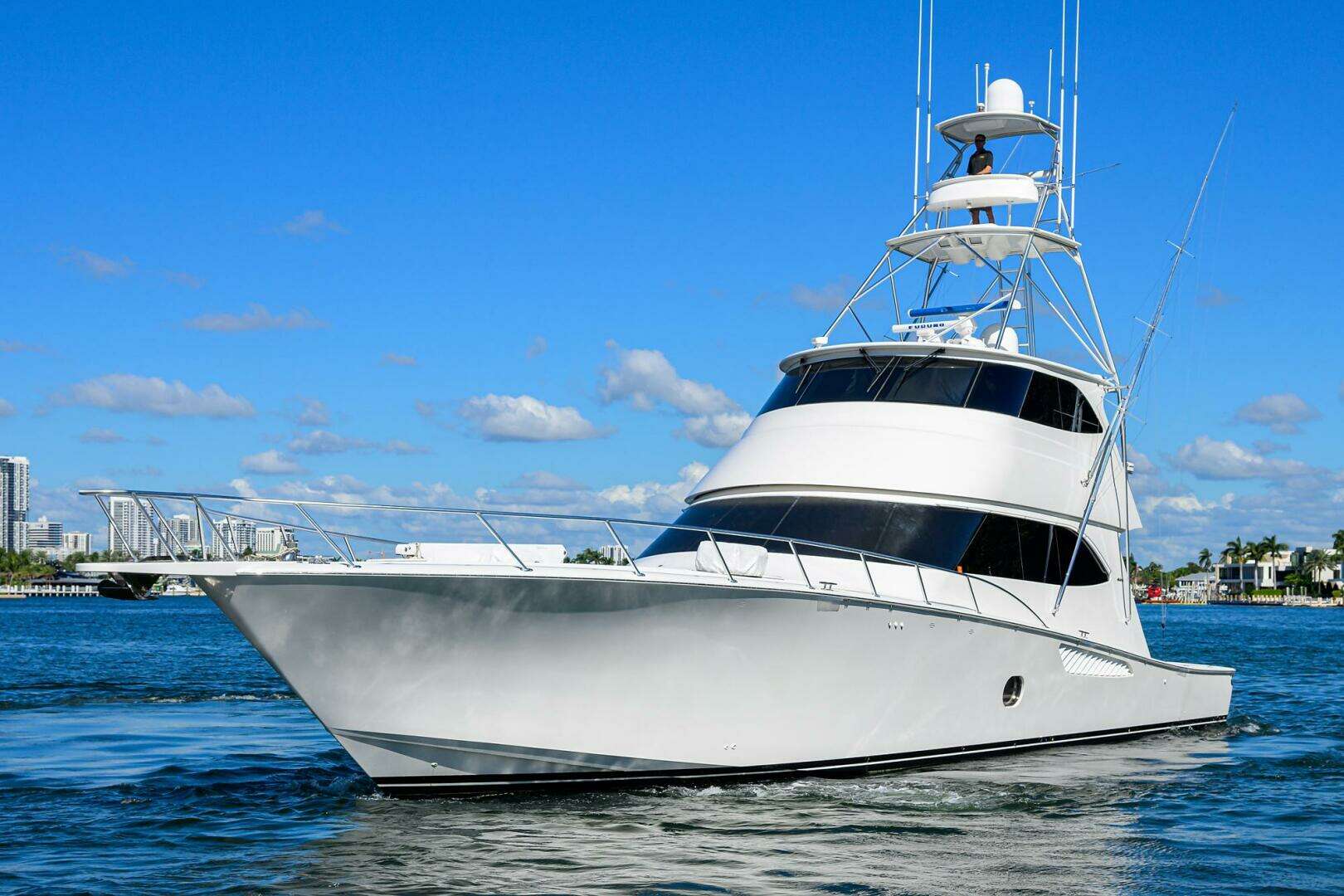 2014 Viking 76 Enclosed Bridge - Image 3