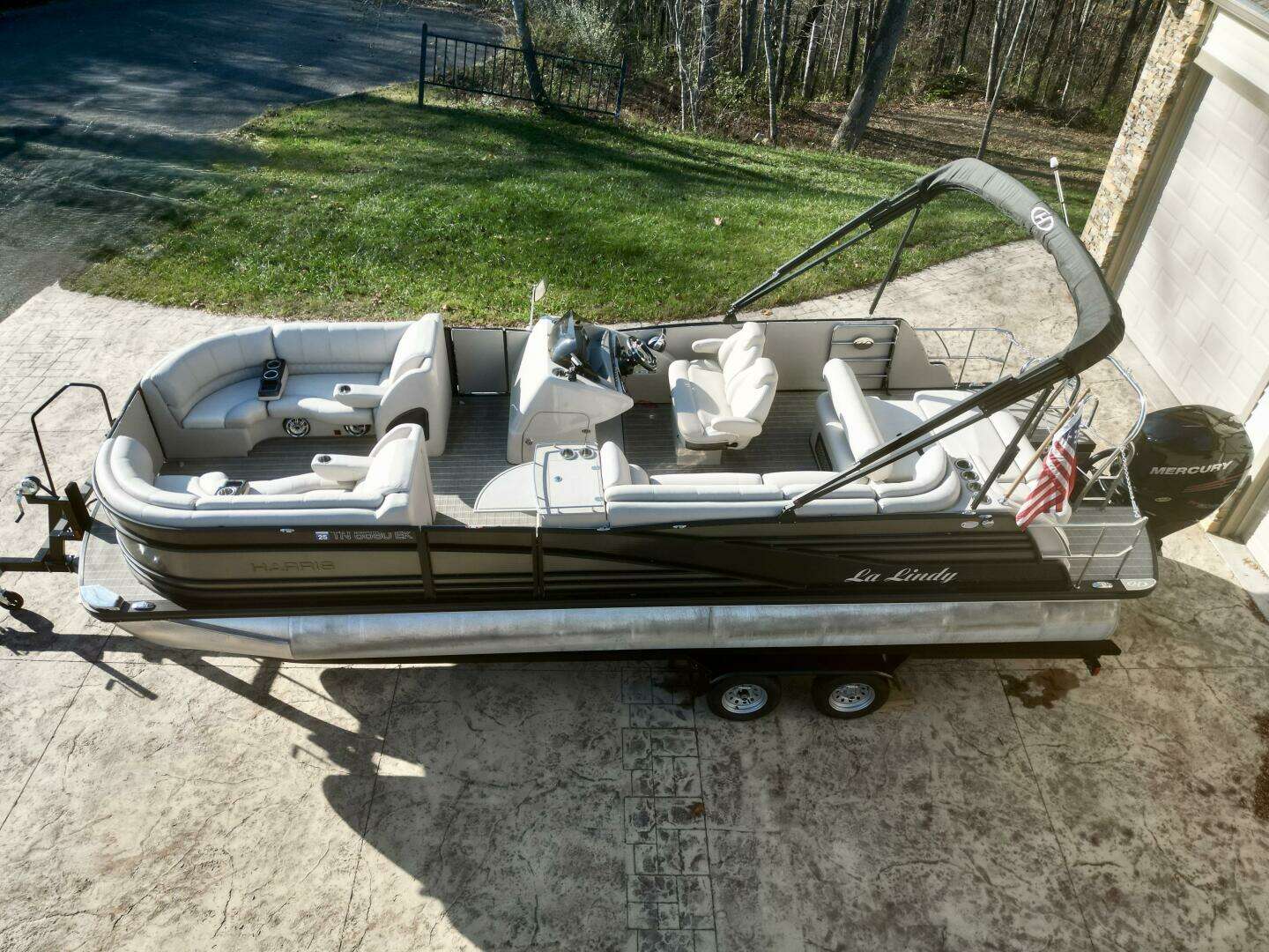 2016 Harris Grand Mariner 250 SLEC Tritoon - Image 8