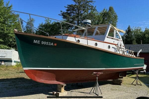1960 Bunker and Ellis Downeast Bass Boat - Image 1