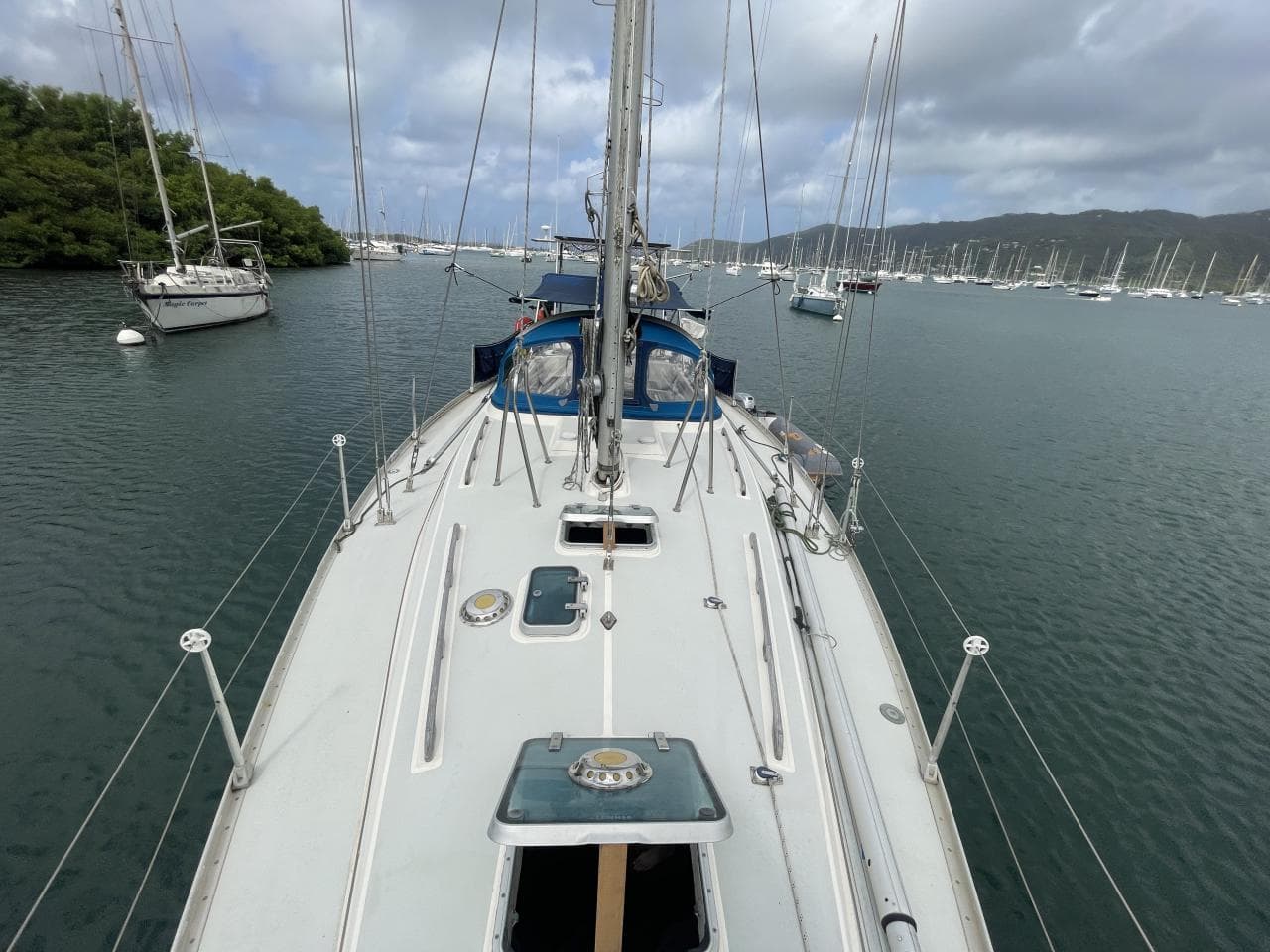 Moody 37 in Martinique