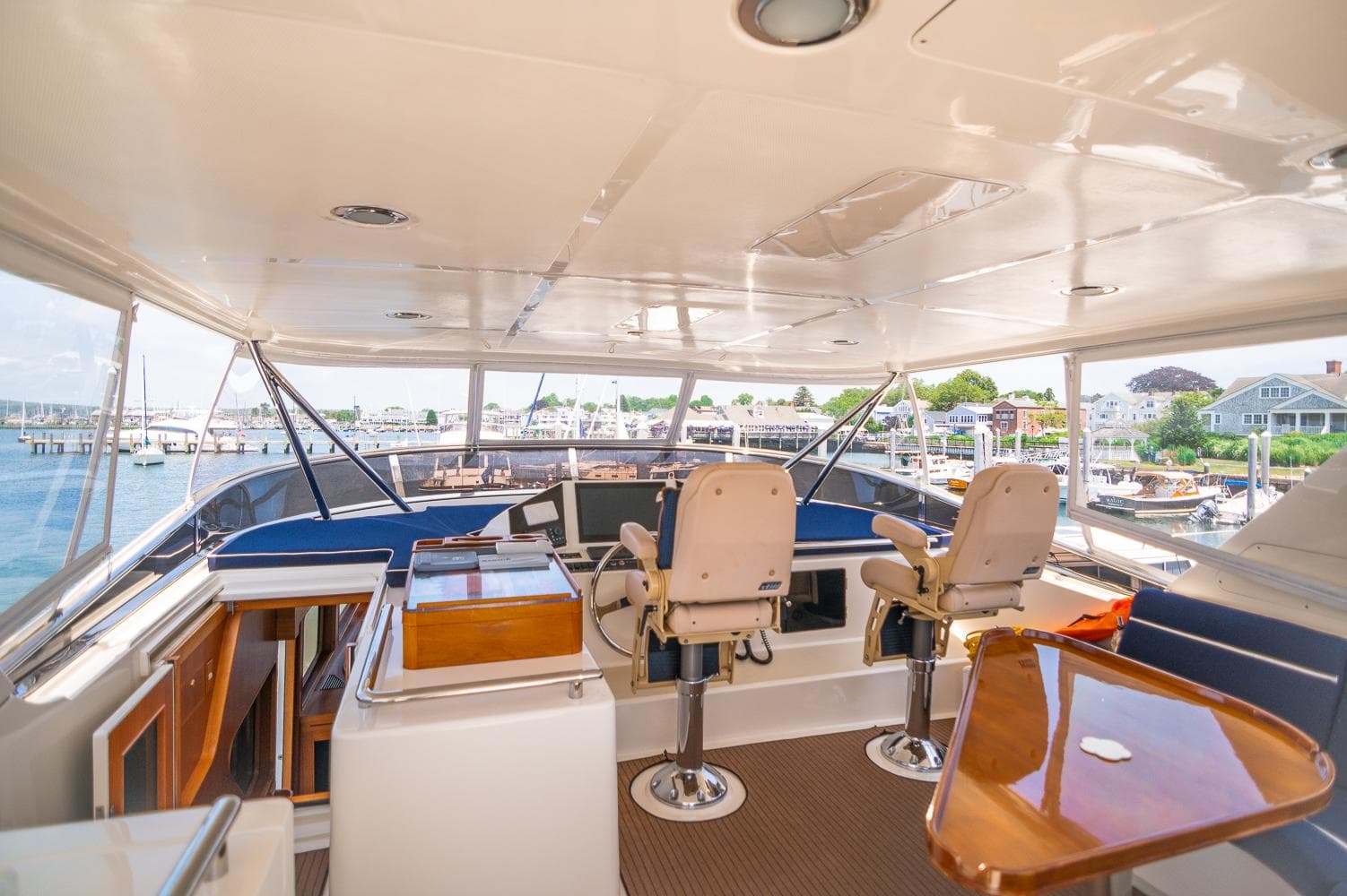 Flybridge facing Forward