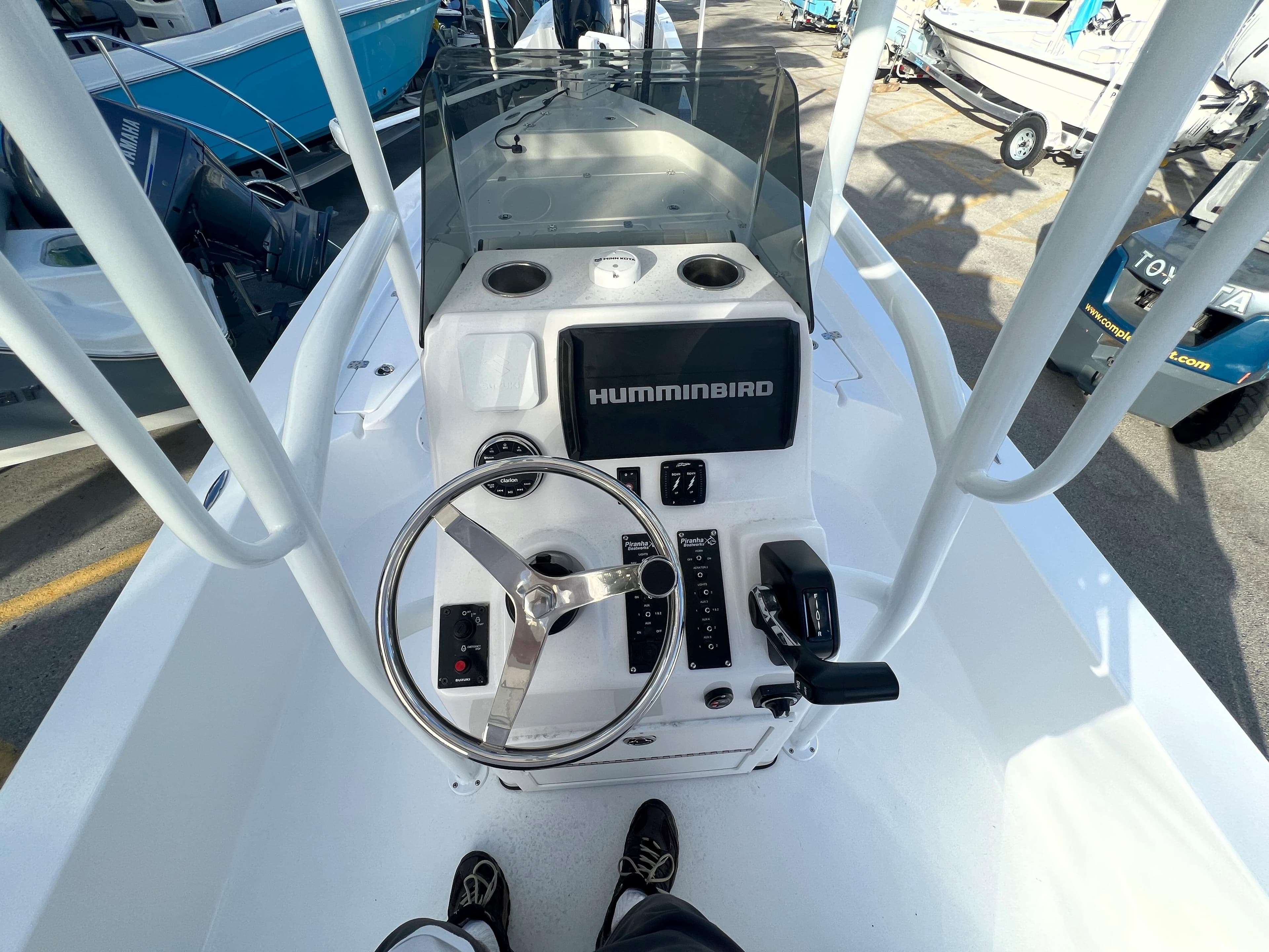 Piranha B2200 CASADOR boat console, 2023 model.