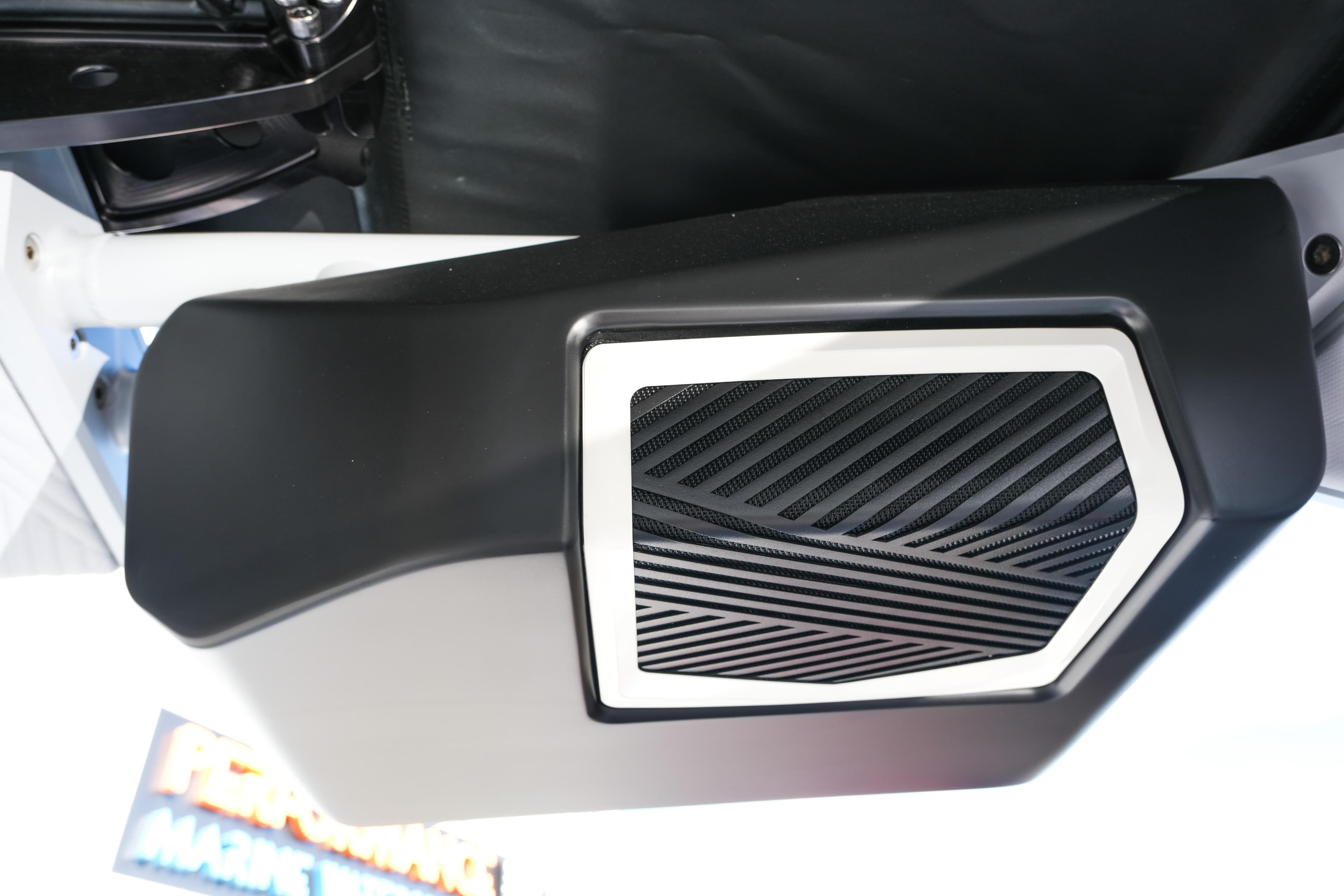 2026 MasterCraft XStar 25 boat speaker with sleek, modern design.