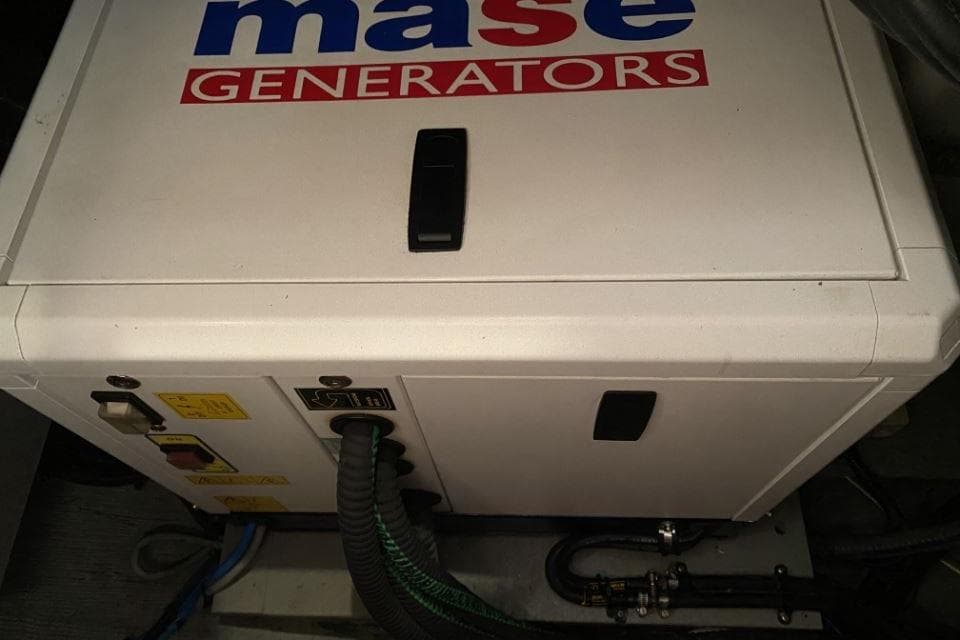 Mase generator installed in a 2013 Southerly 42RST yacht engine room.