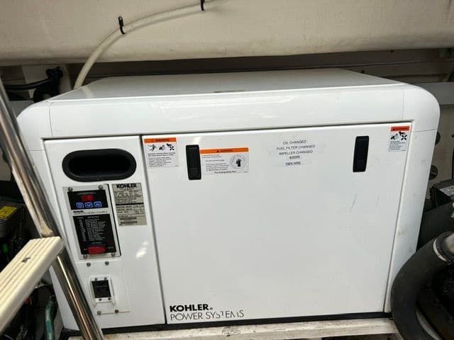 Kohler Power Systems generator on 2012 Cruisers Yachts 48 Cantius.