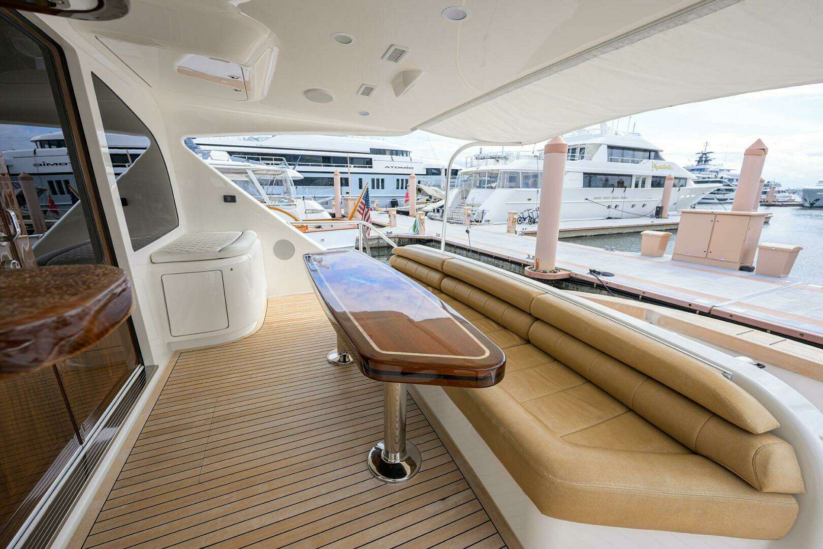 2017 Viking 92 Enclosed Bridge - Image 13