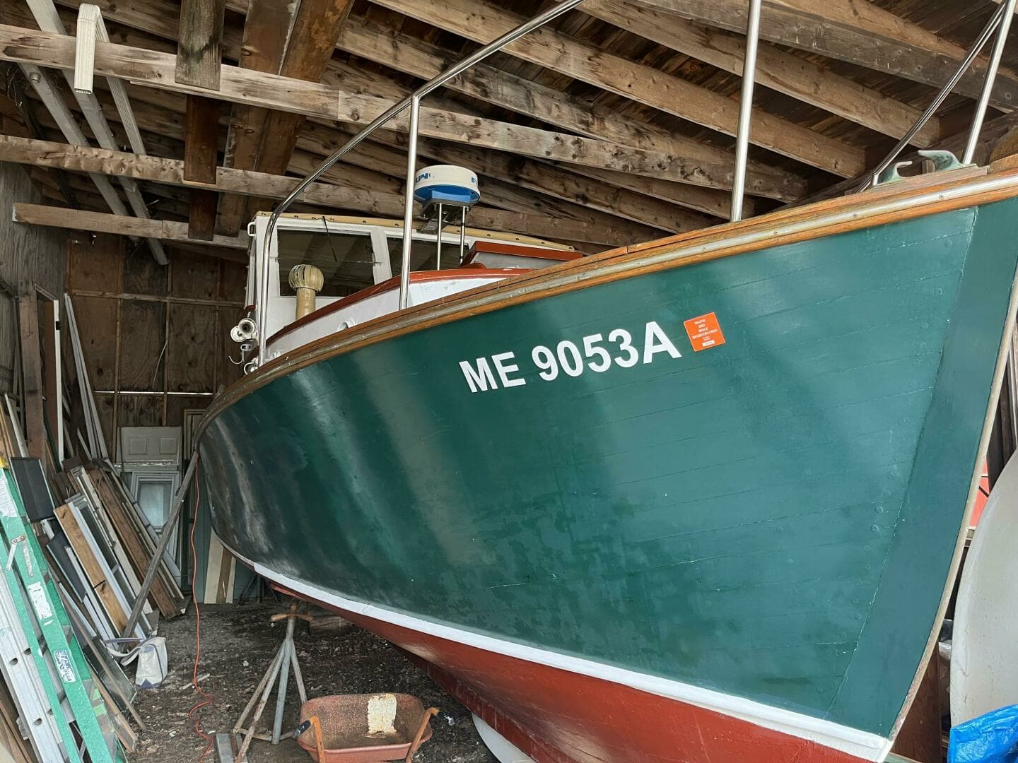 1960 Bunker and Ellis Downeast Bass Boat - Image 3