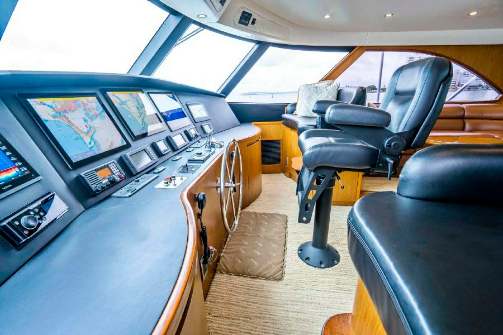 2011 Viking 70 Enclosed Bridge - Image 18