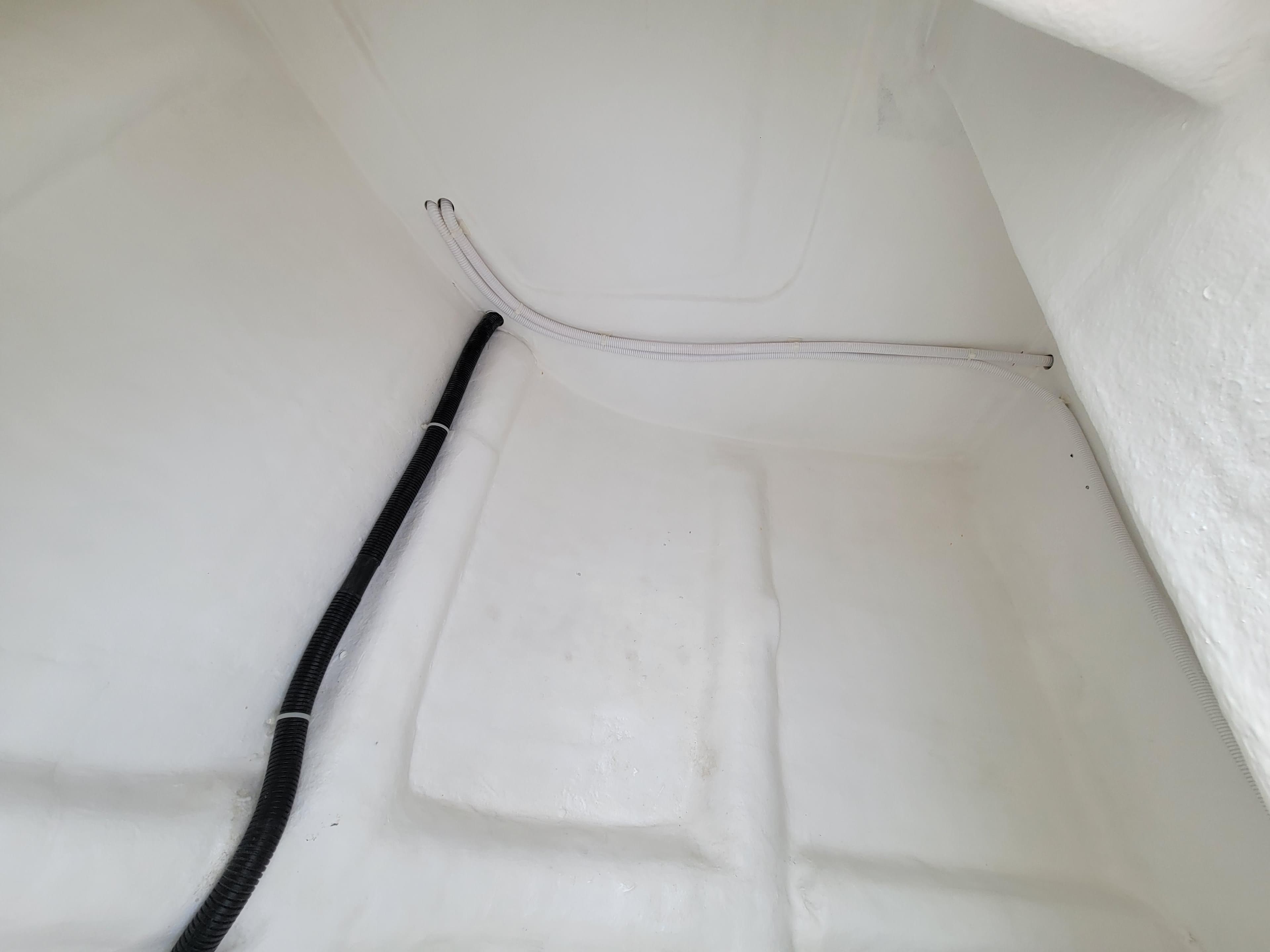 Interior view of 2024 Zonda Z24 Base Model with visible wiring.